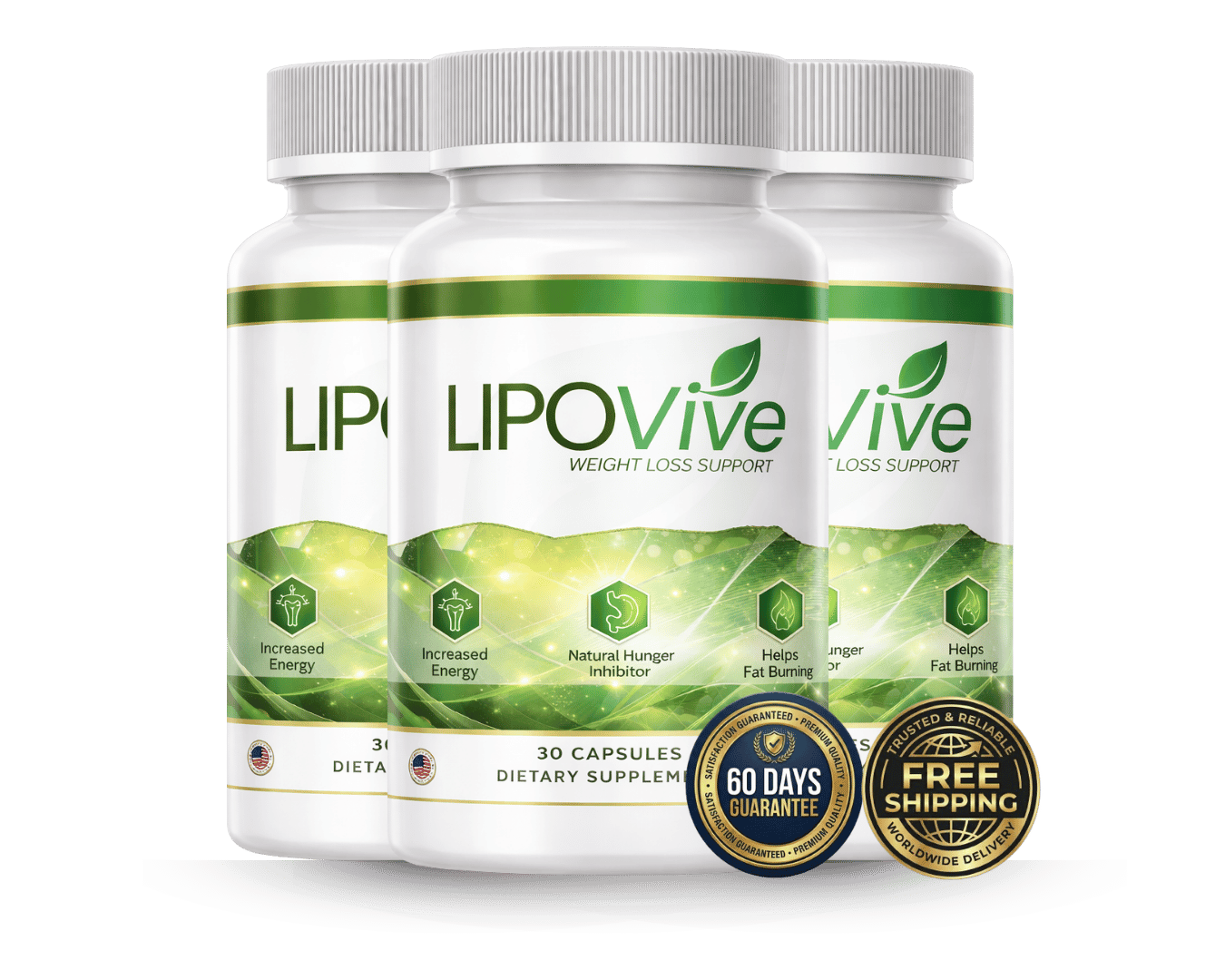 LipoVive 3 Bottles